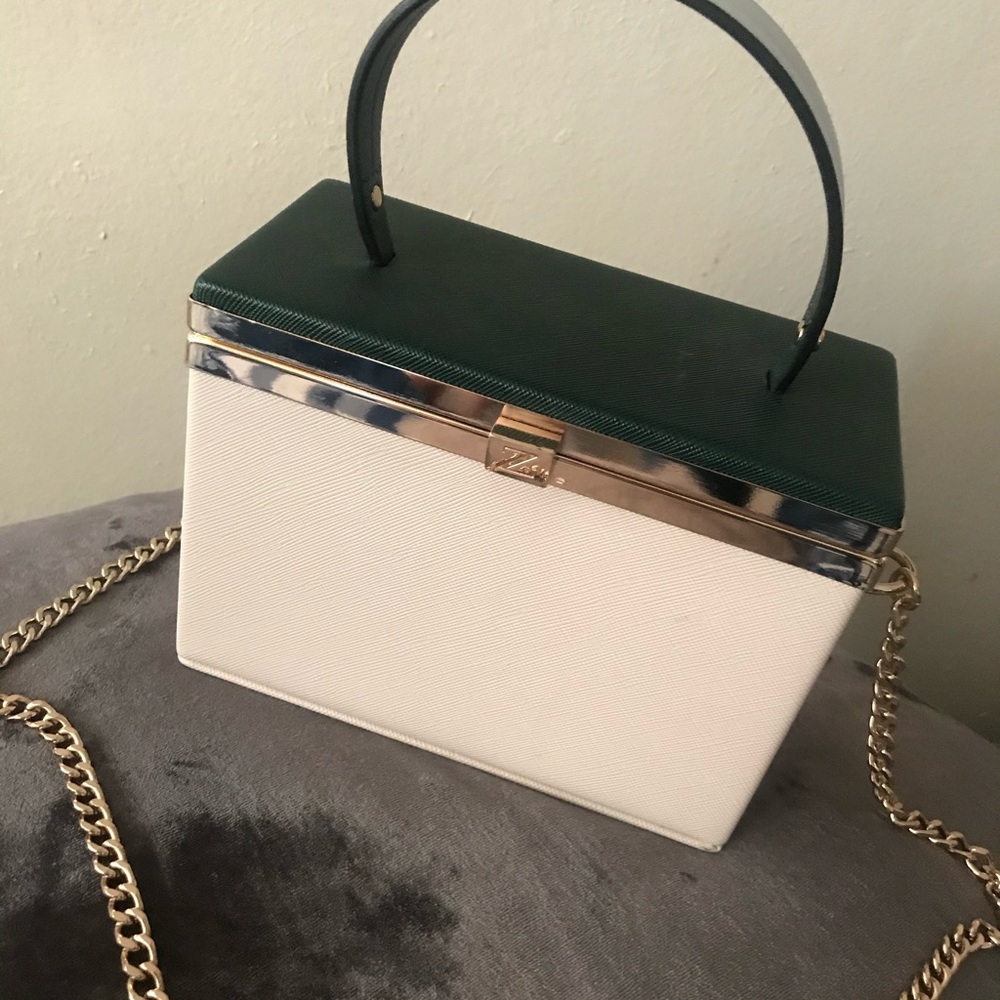 Zara box purse like new